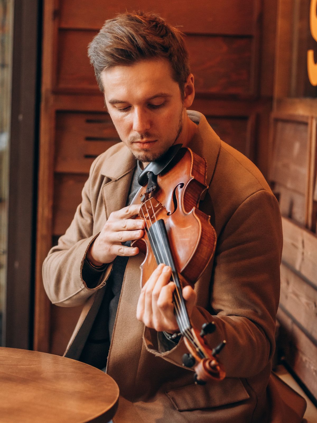 Sergey Maiboroda con su violín